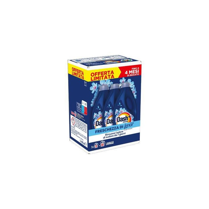 DASH LIQUIDO POWER RISV.PRIMAVERILE 3X20 LAVAGGI