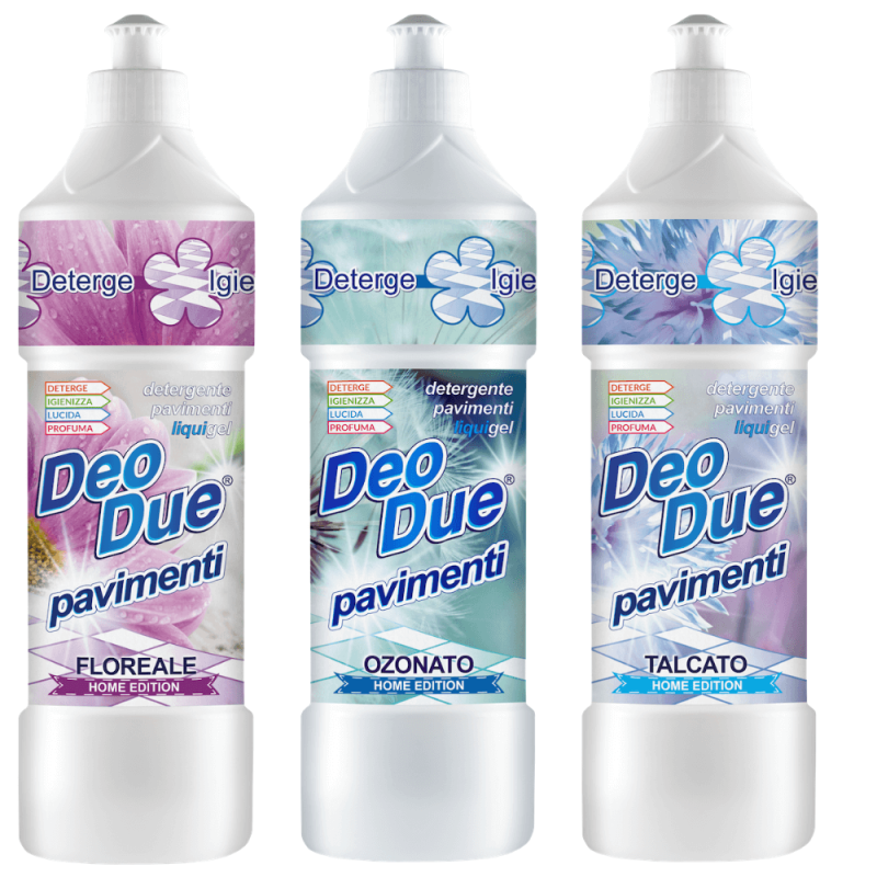 DEO DUE PAVIMENTI LIQUIGEL 750ML OZONATO IMBALLI INTERI X 6