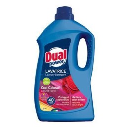 DUAL POWER DET.LIQ.LAVATRICE 2 LT COLORATI