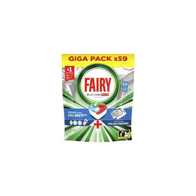 FAIRY GIGAPACK PLATINUM PLUS BLUE 59 CAPS
