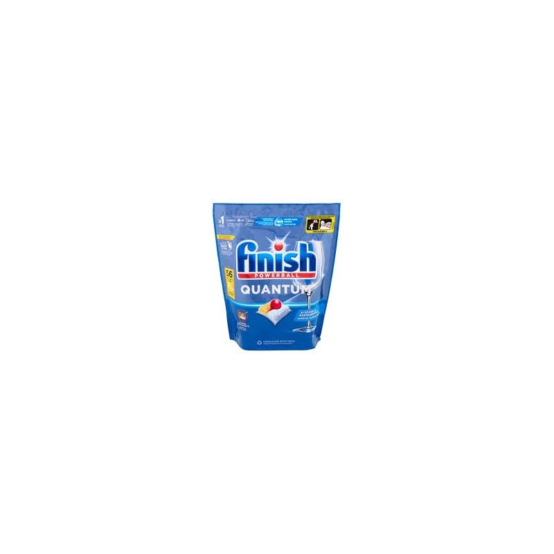 FINISH TABS QUANTUM ALL IN1 56 PZ LIMONE  IMBALLI INTERI X 6
