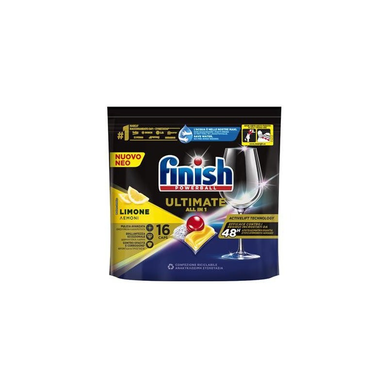 FINISH ULTIMATE ALLIN1 LEMON TABS X 16 PZ
