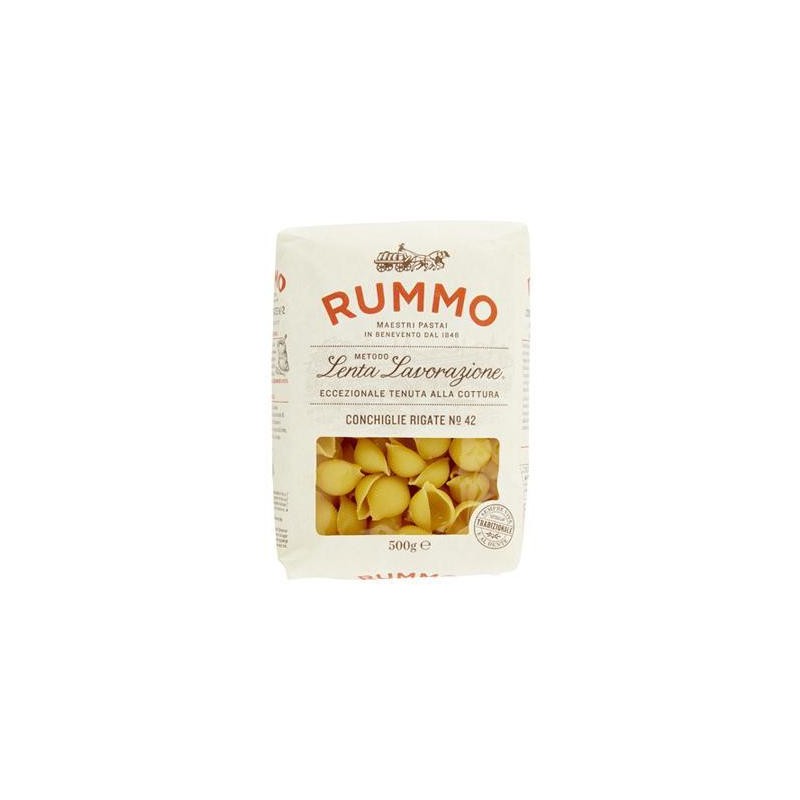 RUMMO 500 GR CONCHIGLIE RIGATEN°42
