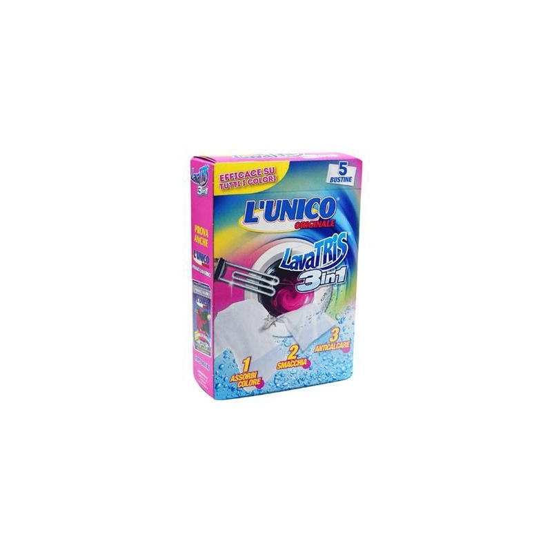L'UNICO LAVATRIS 3IN1 X 5 BUSTINE
