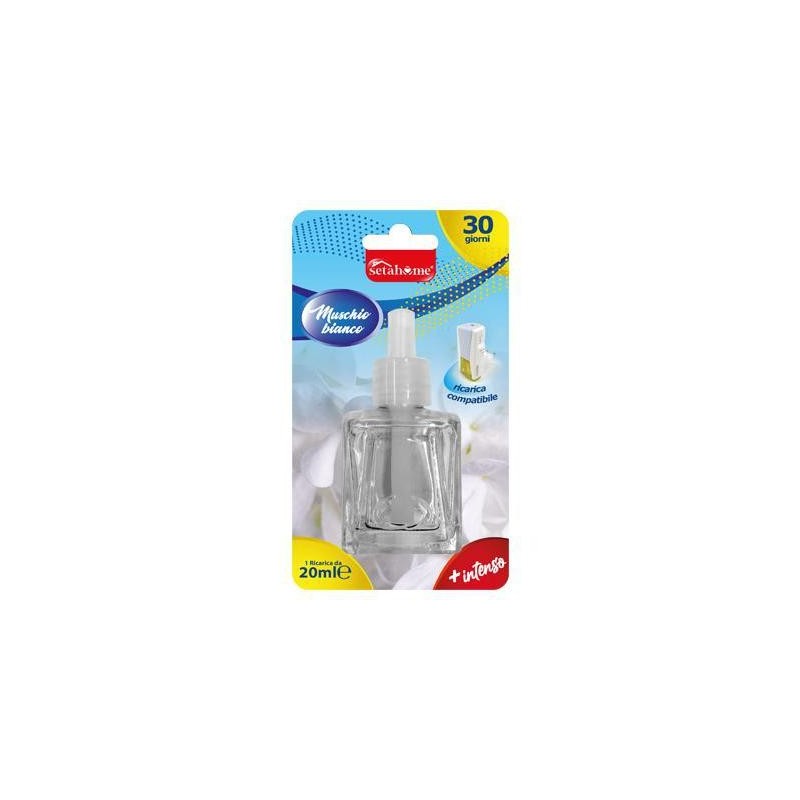 SETAHOME DEO AMBIENTE RICARICAMUSCHIO BIANCO ML.20 X 1 PZ