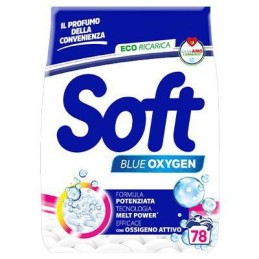 SOFT DET. POLVERE LAV. 78 MISURINI BLU OXIGEN (CLASSICO) IMBALLI INTERI X 1