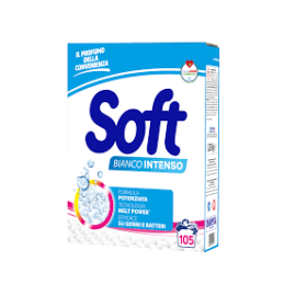 SOFT POLVERE 100+5 MISURINI BIANCO INTENSO IMBALLI INTERI X 1