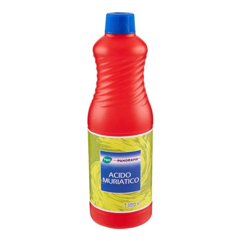 ACIDO MURIATICO ROSSO 1 LT IMBALLI INTERI X 12