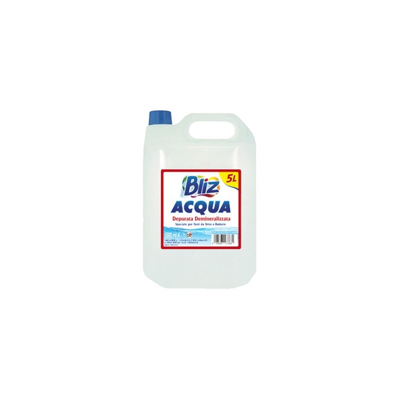 ACQUA DEMINERALIZZATA 5LT BLIZ