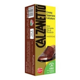 CALZANETTO CREMA SUPERIORE MARRONE ML.50