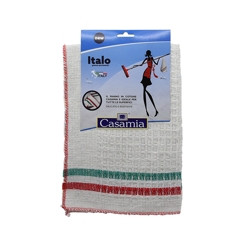 CASAMIA PANNO PAVIMENTI CANDIDO 4C CM 40X70 cotone IMBALLI INTERI X 30