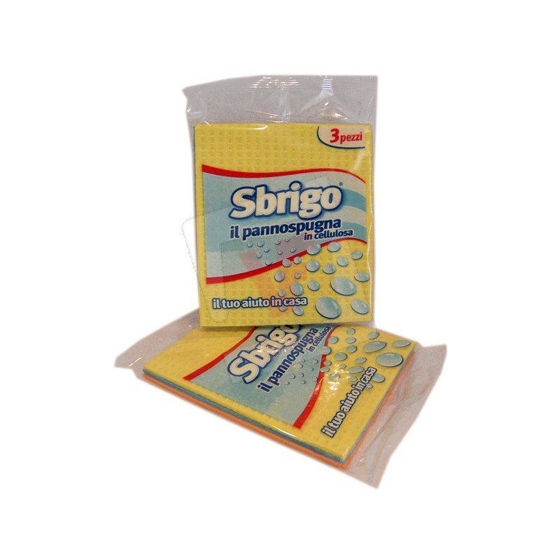 CASAMIA PANNOSPUGNA 3 PEZZI 15*18CM IMBALLI INTERI X 24