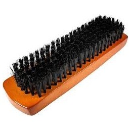 CASAMIA SPAZZOLA SCARPE MANICO LEGNO SETOLE NERE IMBALLI INTERI X 10