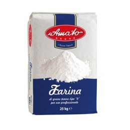 AMATO FARINA DI GRANO TENERO TIPO "0" KG.25