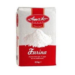 AMATO FARINA DI GRANO TENERO TIPO "0" KG.25 PIZZA