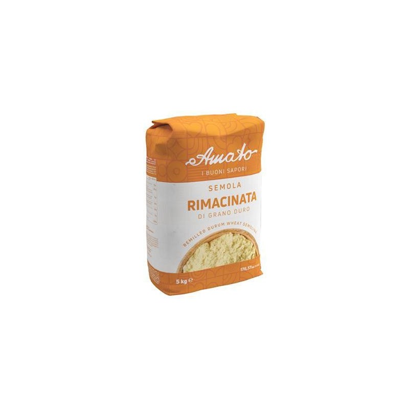 AMATO SEMOLA RIMACINATA KG.5BUONI SAPORI