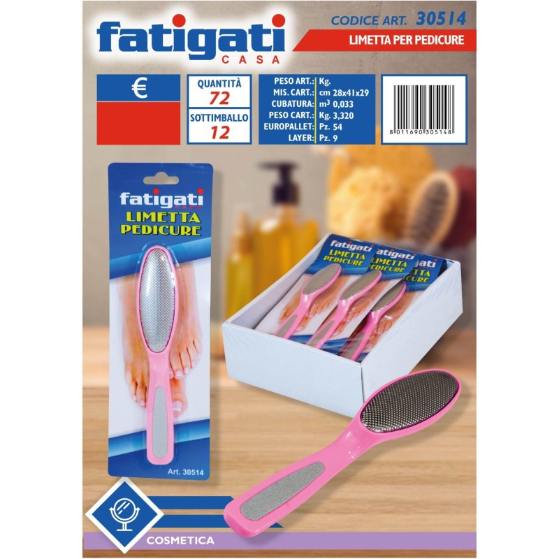 FATIGATI LIMETTA PEDICURE IMBALLI INTERI X 24
