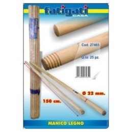FATIGATI MANICO LEGNO 150 CM COL. NATURALE IMBALLI INTERI X 5