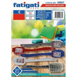 FATIGATI SPAZZOLA NEM MILLEUSI 25 CM  IMBALLI INTERI X 12