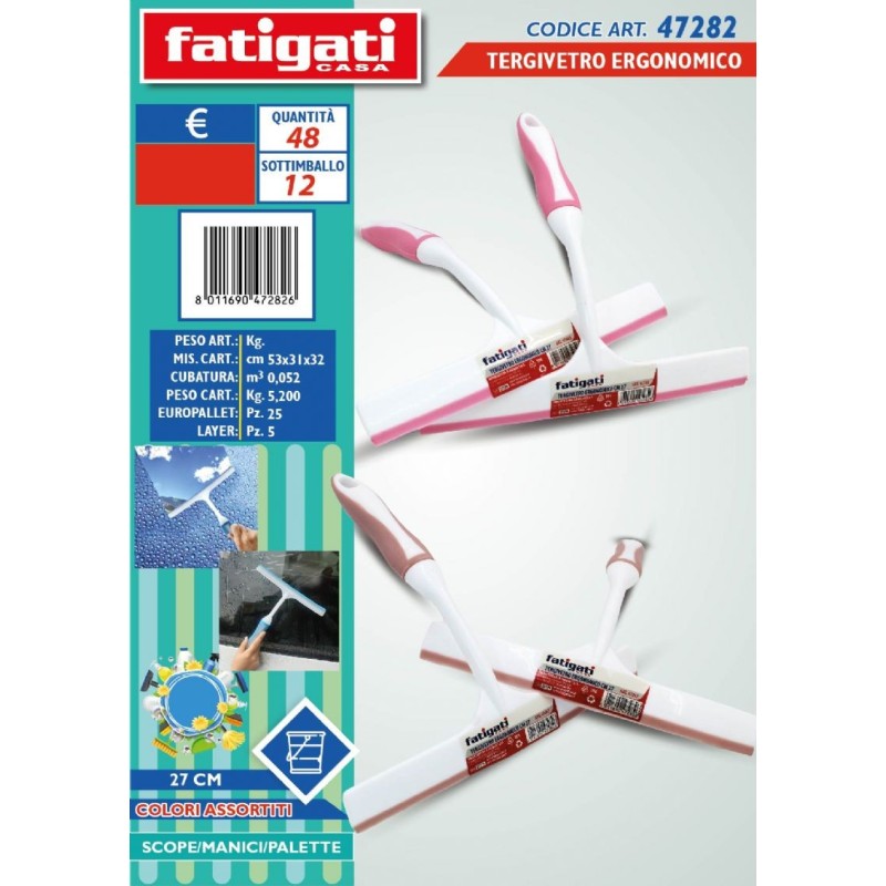 FATIGATI TERGIVETRO ECONOMICO 27CM IMBALLI INTERI X 6