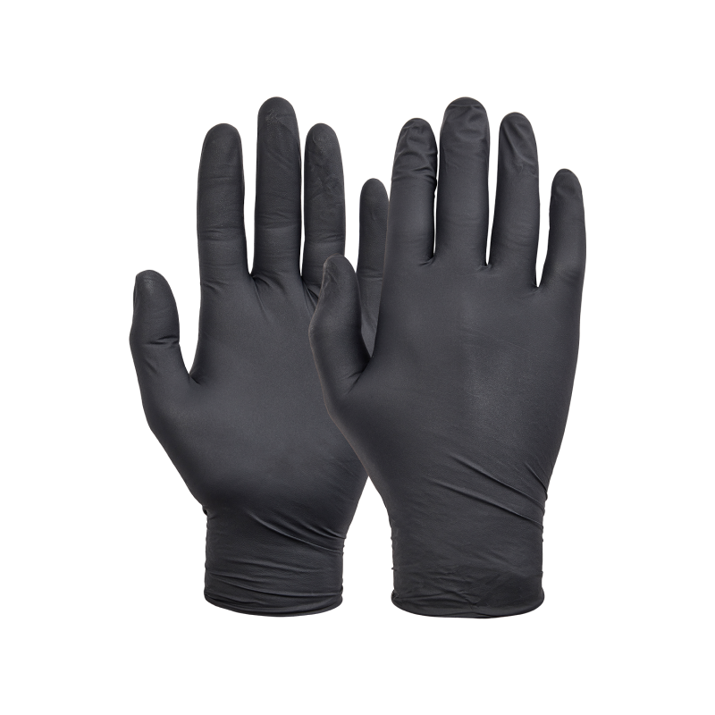 GUANTI NERO NITRILE MISURA S 100 PZ IMBALLI INTERI X 10