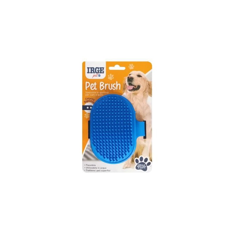 IRGE SPAZZOLA PET SILICONE