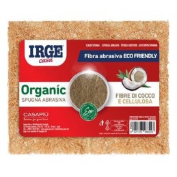 IRGE SPUGNA ABRASIVA FRIBRA DICOCCO+CELLULOSA X 2 PZ