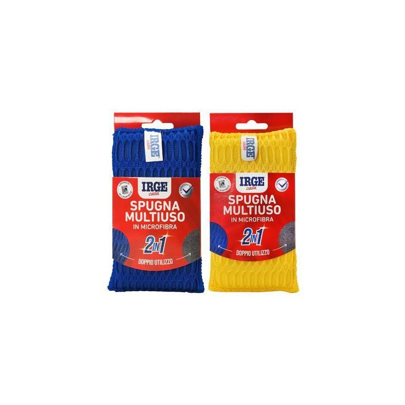 IRGE SPUGNA MULTIUSO MICROFIBRA 2IN1 X 1 PZ