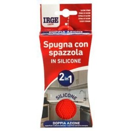 IRGE SPUGNA SILICONE CON SPAZZOLA