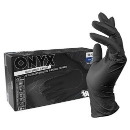 ONYX GUANTI NERI NITRILE PZ.100 T.M