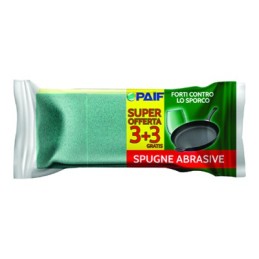 PAIF SPUGNE ABRASIVE 3+3