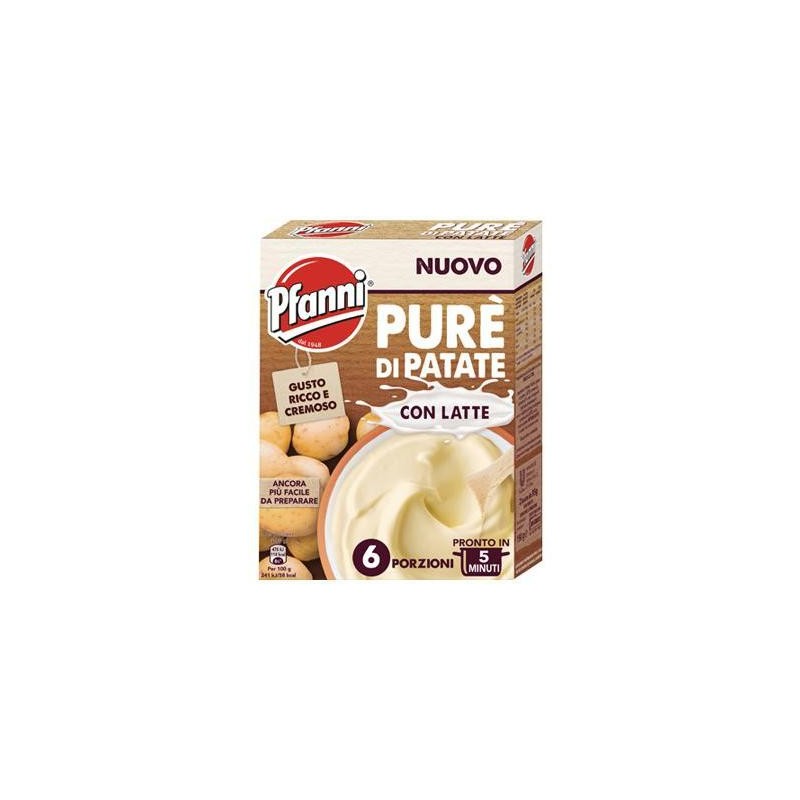 PFANNI PURE' DI PATATE CON LATTE 95GRX2