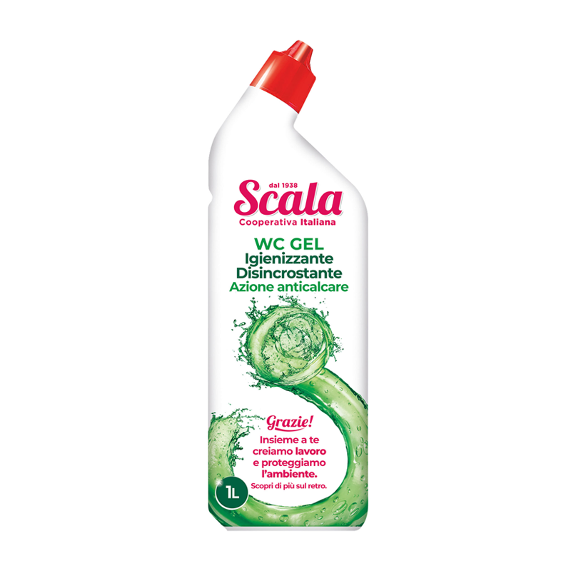 SCALA WC GEL 1000 ML DISINCORSTANTE IMBALLI INTERI X 8