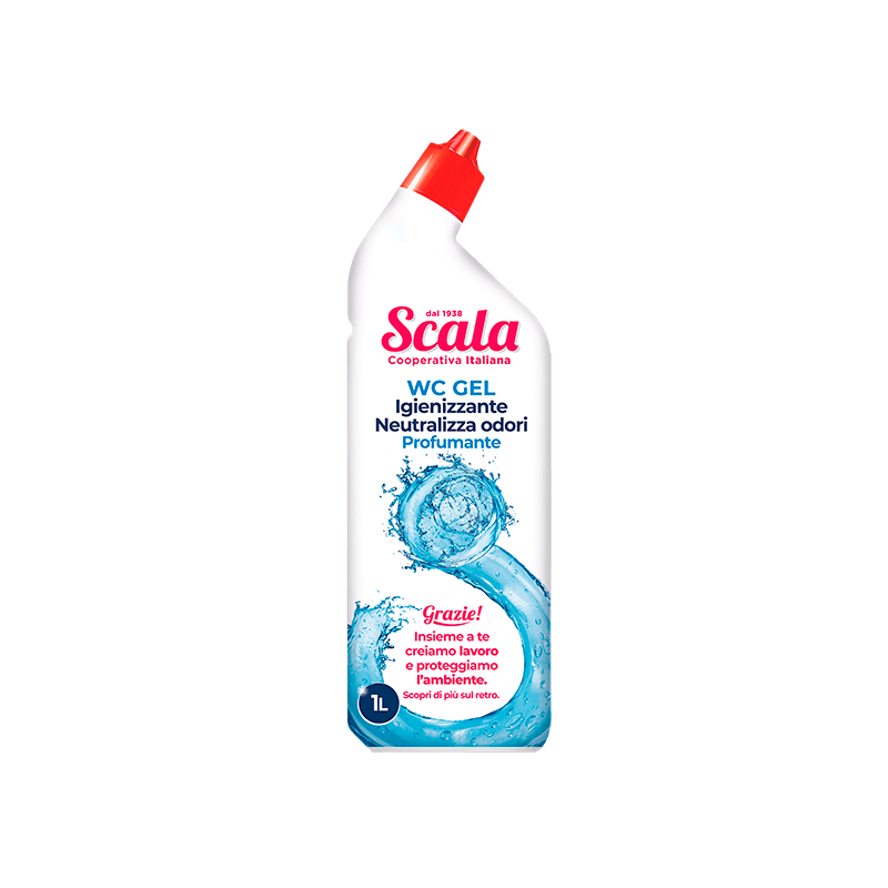 SCALA WC GEL 1000 ML PROFUMATO IMBALLI INTERI X 8