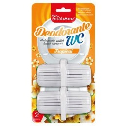 SETAHOME DEODORANTE WC FLOWERCON GANCIO X 2 PZ