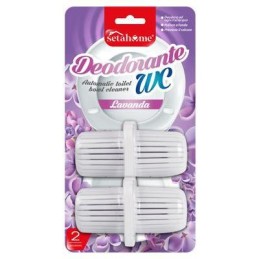 SETAHOME DEODORANTE WC LAVANDACON GANCIO X 2 PZ