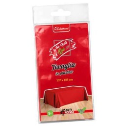 SETAHOME TOVAGLIA PLASTICA ROSSA CM.137X183