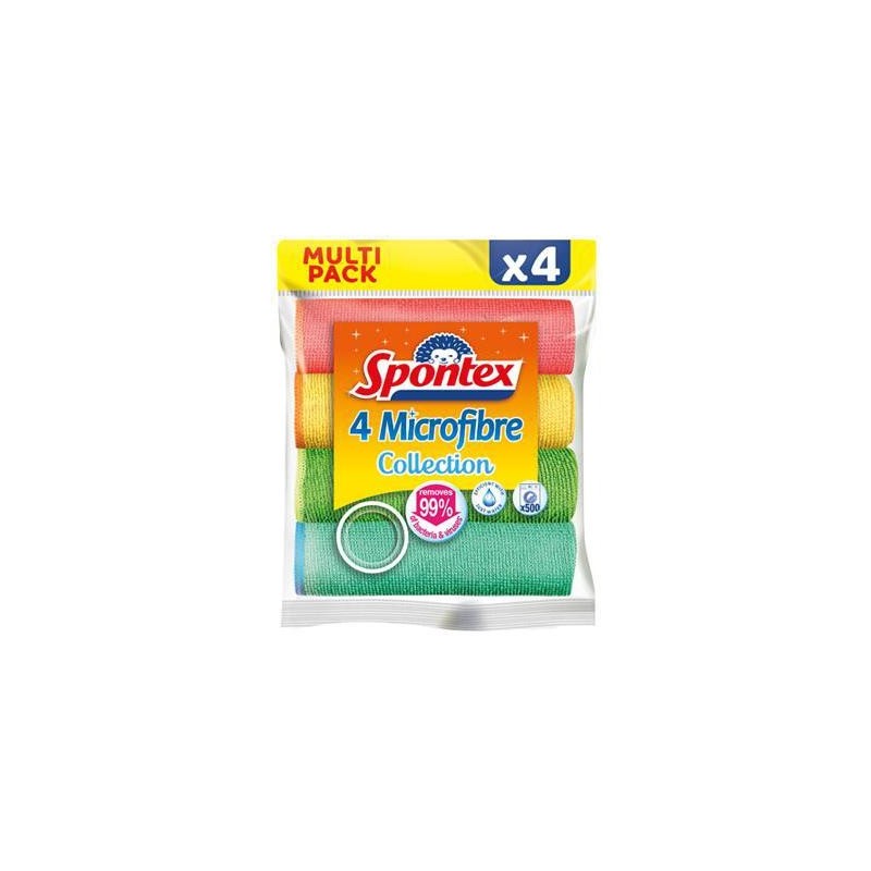 SPONTEX MICROFIBRE X4 PANNI