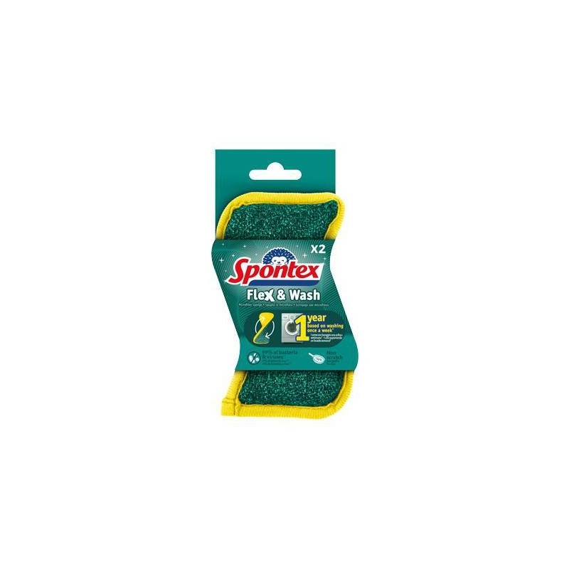 SPONTEX SPUGNA FLEX&WASH X2 PZ