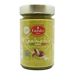 GUSTO ETNA SPALMABILE PISTACCHIO GR190 VASO VETRO