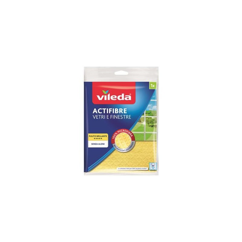 VILEDA PANNO MULTIUSO ACTIFIBRE VETRI 1 PZ