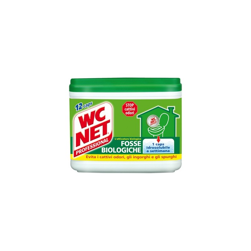 WC NET FOSSE BIOLOGICHE 12 CAPS IMBALLI INTERI X 3
