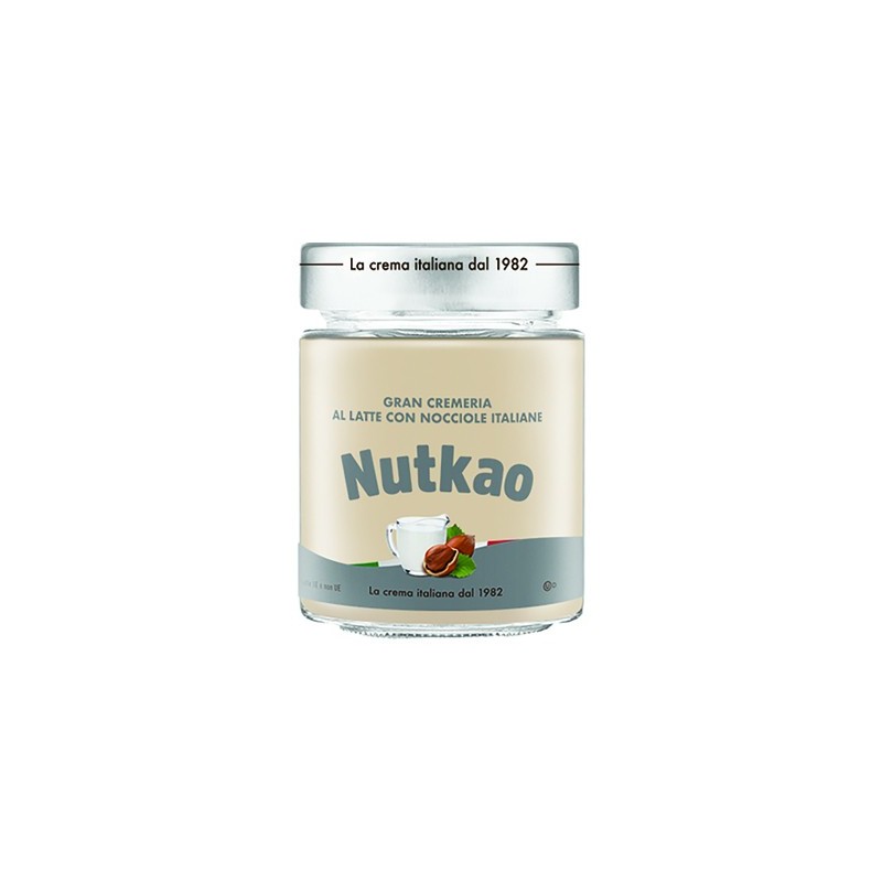 NUTKAO 350GR VASO CREMA LATTE/NOCCIOLA