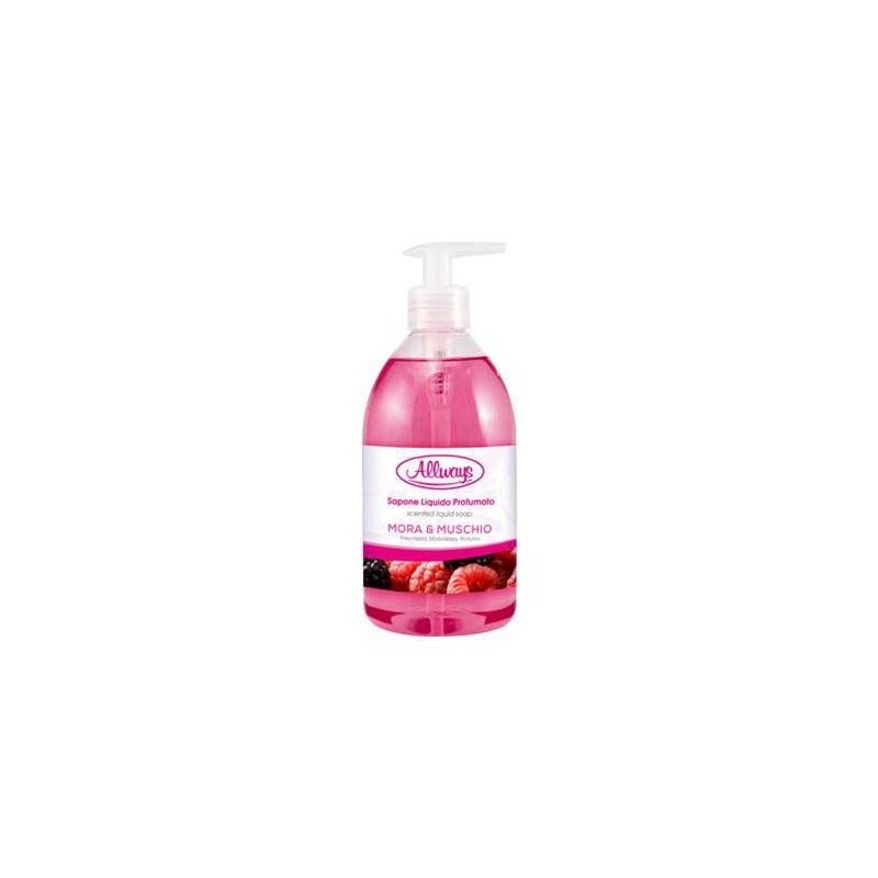 ALLWAYS SAPONE LIQUIDO 1LT MORA MUSCHIO