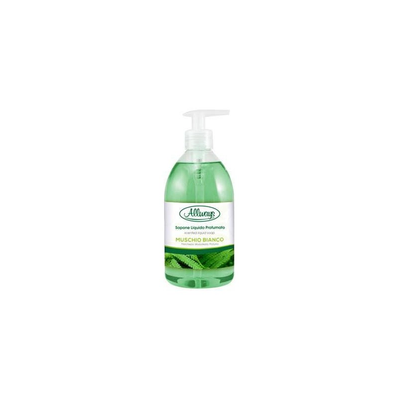 ALLWAYS SAPONE LIQUIDO 1LT MUSCHIO BIANCO