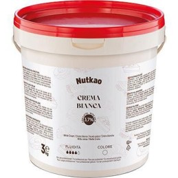 NUTKAO KG.3 SECCHIO CREMA BIANCA 7%