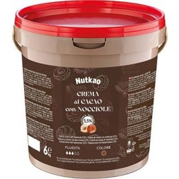NUTKAO SECCHIO CREMA NOCCIOLAFORNO KG.6