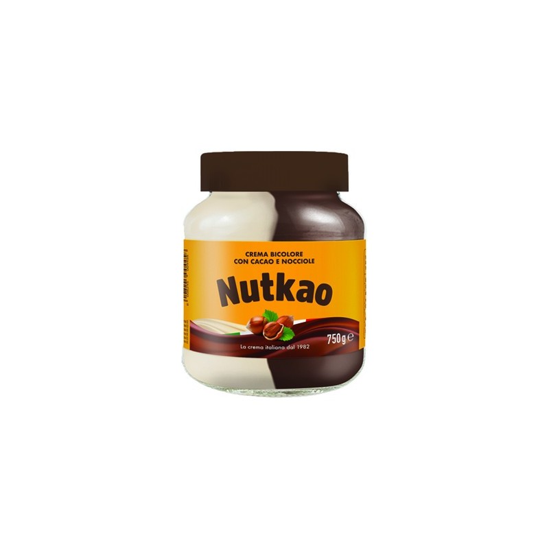 NUTKAO VASO CREMA BICOLORE GR.750