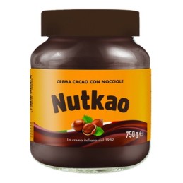 NUTKAO VASO CREMA CACAO GR.750