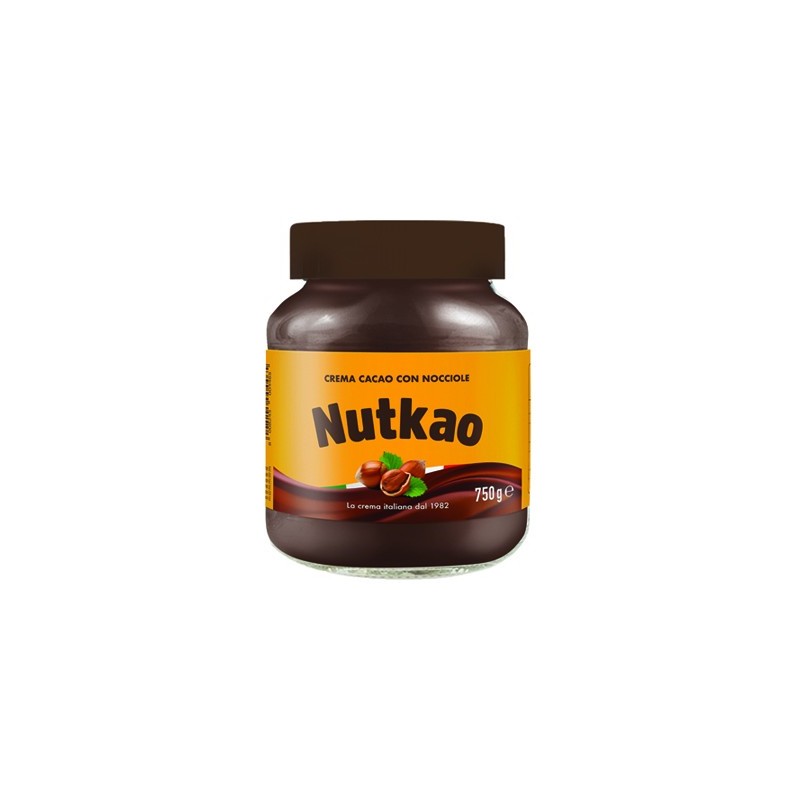 NUTKAO VASO CREMA CACAO GR.750